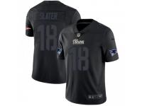 Limited Men's Matthew Slater New England Patriots Nike Jersey - Black Impact Vapor Untouchable