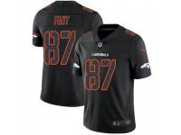 Limited Men's Noah Fant Denver Broncos Nike Jersey - Black Impact Vapor Untouchable