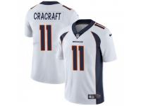 Limited Men's River Cracraft Denver Broncos Nike Vapor Untouchable Jersey - White