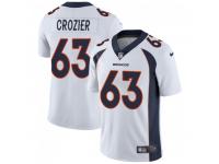 Limited Men's Ryan Crozier Denver Broncos Nike Vapor Untouchable Jersey - White