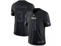 Limited Men's Stephen Gostkowski New England Patriots Nike Jersey - Black Impact Vapor Untouchable