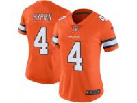 Limited Women's Brett Rypien Denver Broncos Nike Color Rush Vapor Untouchable Jersey - Orange