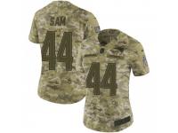 Limited Women's Christian Sam New England Patriots Nike 2018 Salute to Service Jersey - Camo