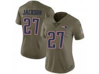 Limited Women's J.C. Jackson New England Patriots Nike 2017 Salute to Service Jersey - Green