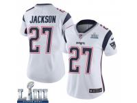 Limited Women's J.C. Jackson New England Patriots Nike Super Bowl LIII Vapor Untouchable Jersey - White