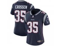 Limited Women's Keion Crossen New England Patriots Nike Team Color Vapor Untouchable Jersey - Navy