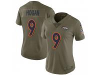 Limited Women's Kevin Hogan Denver Broncos Nike 2017 Salute to Service Jersey - Green