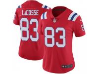 Limited Women's Matt LaCosse New England Patriots Nike Vapor Untouchable Alternate Jersey - Red