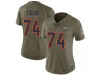 Limited Women's Nico Falah Denver Broncos Nike 2017 Salute to Service Jersey - Green