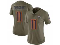 Limited Women's River Cracraft Denver Broncos Nike 2017 Salute to Service Jersey - Green