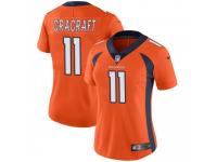 Limited Women's River Cracraft Denver Broncos Nike Team Color Vapor Untouchable Jersey - Orange