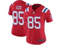 Limited Women's Ryan Izzo New England Patriots Nike Vapor Untouchable Alternate Jersey - Red