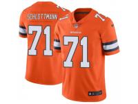 Limited Youth Austin Schlottmann Denver Broncos Nike Color Rush Vapor Untouchable Jersey - Orange