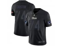 Limited Youth Cole Croston New England Patriots Nike Jersey - Black Impact Vapor Untouchable