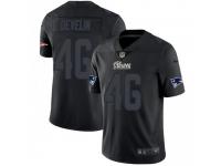 Limited Youth James Develin New England Patriots Nike Jersey - Black Impact Vapor Untouchable