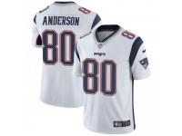 Limited Youth Stephen Anderson New England Patriots Nike Vapor Untouchable Jersey - White