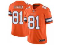 Limited Youth Tim Patrick Denver Broncos Nike Color Rush Vapor Untouchable Jersey - Orange