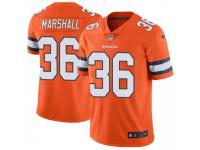 Limited Youth Trey Marshall Denver Broncos Nike Color Rush Vapor Untouchable Jersey - Orange