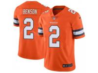 Limited Youth Trinity Benson Denver Broncos Nike Color Rush Vapor Untouchable Jersey - Orange