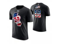 Men Los Angeles Rams Cooper Kupp #18 Stars and Stripes 2018 Independence Day American Flag T-Shirt