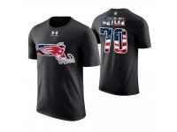 Men New England Patriots Adam Butler #70 Stars and Stripes 2018 Independence Day American Flag T-Shirt