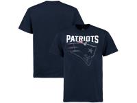 Men New England Patriots Majestic Empty Backfield T-Shirt - Navy