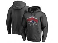 Men New England Patriots Pro Line Big x26 Tall 5-Time Super Bowl Champions Pullover Hoodie - Heathered Gray