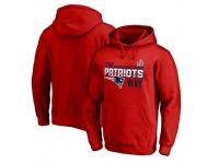 Men New England Patriots Pro Line Super Bowl LI Champions Local Way Pullover Red Hoodie