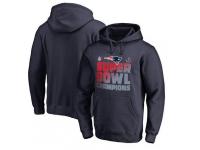 Men New England Patriots Pro Line Super Bowl LI Champions Trophy Collection Locker Room Alternate Pullover Hoodie - Navy