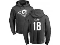Men Nike Cooper Kupp Ash One Color - NFL Los Angeles Rams #18 Pullover Hoodie