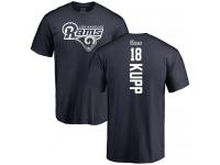 Men Nike Cooper Kupp Navy Blue Backer - NFL Los Angeles Rams #18 T-Shirt