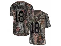 Men Nike Denver Broncos #18 Peyton Manning Limited Camo Rush Realtree NFL Jersey