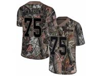 Men Nike Denver Broncos #75 Menelik Watson Limited Camo Rush Realtree NFL Jersey