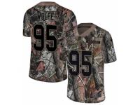 Men Nike Denver Broncos #95 Derek Wolfe Limited Camo Rush Realtree NFL Jersey