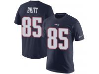 Men Nike Kenny Britt Navy Blue Rush Pride Name & Number - NFL New England Patriots #88 T-Shirt