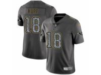Men Nike Los Angeles Rams #18 Cooper Kupp Gray Static Vapor Untouchable Game NFL Jersey