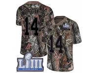 Men Nike New England Patriots #14 Steve Grogan Camo Rush Realtree Limited Super Bowl LIII Bound NFL Jersey