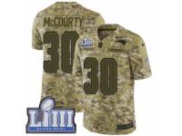 Men Nike New England Patriots #30 Jason McCourty Limited Camo 2018 Salute to Service Super Bowl LIII Bound NFL Jersey