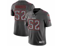 Men Nike New England Patriots #52 Elandon Roberts Gray Static Vapor Untouchable Game NFL Jersey