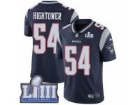 Men Nike New England Patriots #54 Donta Hightower Navy Blue Team Color Vapor Untouchable Limited Player Super Bowl LIII Bound NFL Jersey