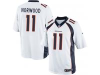 Men Nike NFL Denver Broncos #11 Jordan Norwood Road White Limited Jersey