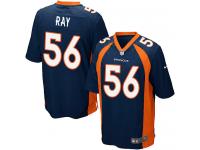 Men Nike NFL Denver Broncos #56 Shane Ray Navy Blue Game Jersey