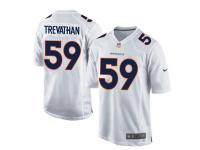 Men Nike NFL Denver Broncos #59 Danny Trevathan Game White Jersey