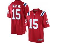 Men Nike NFL New England Patriots #15 Reggie Wayne Red Limited Jersey