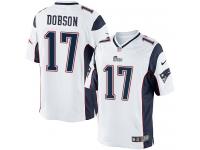 Men Nike NFL New England Patriots #17 Aaron Dobson Road White Limited Jersey