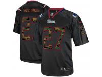 Men Nike NFL New England Patriots #27 Tavon Wilson Black Camo Fashion Limited Jersey