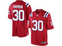 Men Nike NFL New England Patriots #30 Duron Harmon Red Limited Jersey