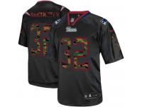 Men Nike NFL New England Patriots #32 Devin McCourty Black Camo Fashion Limited Jersey