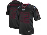 Men Nike NFL New England Patriots #32 Devin McCourty Lights Out Black Limited Jersey