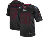 Men Nike NFL New England Patriots #50 Rob Ninkovich Lights Out Black Limited Jersey